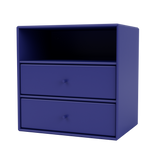 Montana Furniture Regal Modul mit zwei Schubladen Montana Mini in verschiedenen Farben Monarch