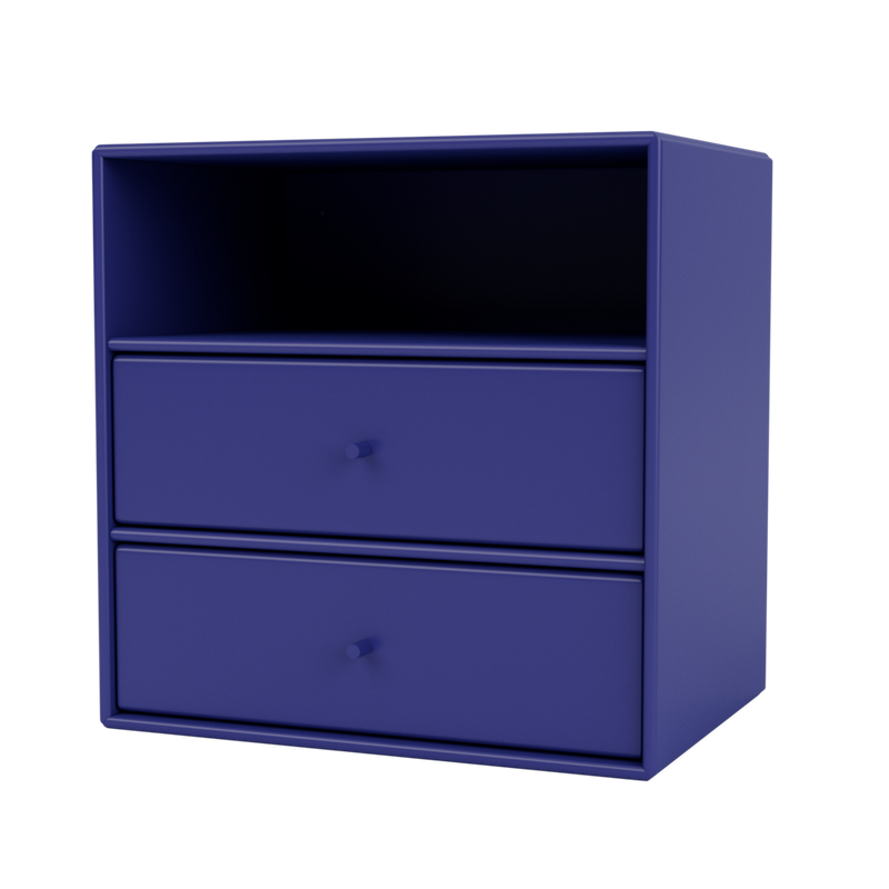 Montana Furniture Regal Modul mit zwei Schubladen Montana Mini in verschiedenen Farben Monarch
