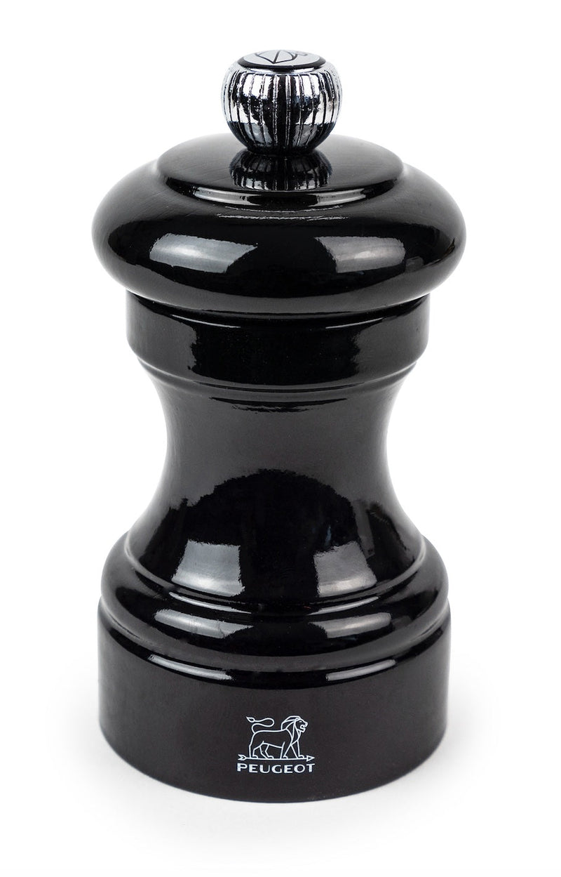 Peugeot Pfeffermühle Bistro schwarz lackiert 10 cm