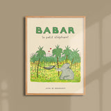 Atelier Bigarade Poster Babar der kleine Elefant