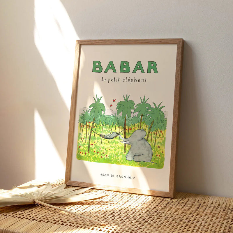 Atelier Bigarade Poster Babar der kleine Elefant