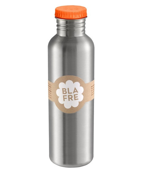 Blafre Trinkflasche Edelstahl 750 ml in verschiedenen Farben orange