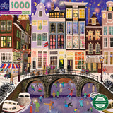 Eeboo Puzzle Magical Amsterdam 1000 Teile