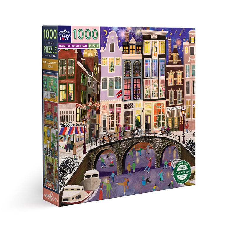 Eeboo Puzzle Magical Amsterdam 1000 Teile