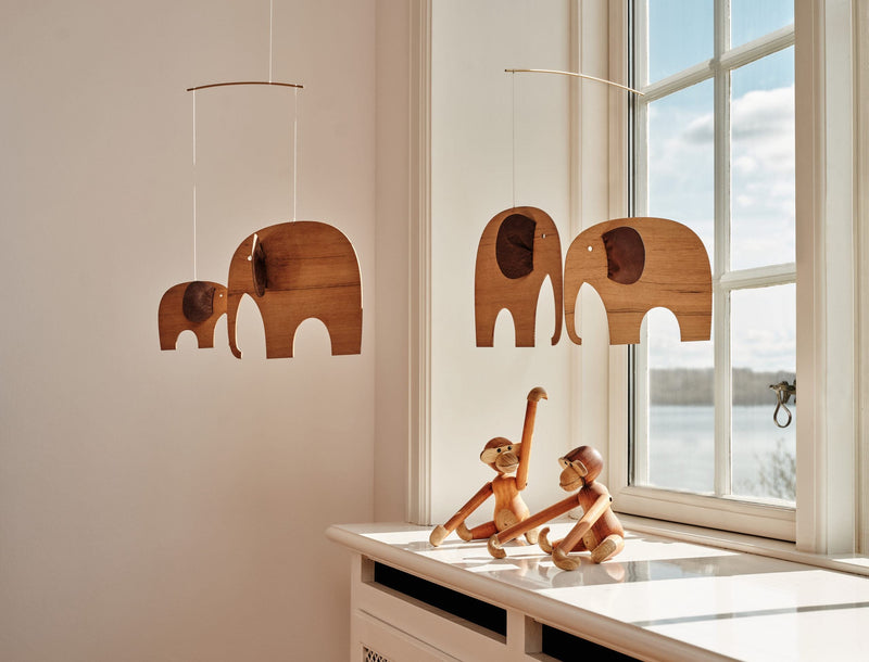Flensted Mobiles Mobile Baby Elephants Holz