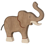 Holztiger Holzfigur Elefant