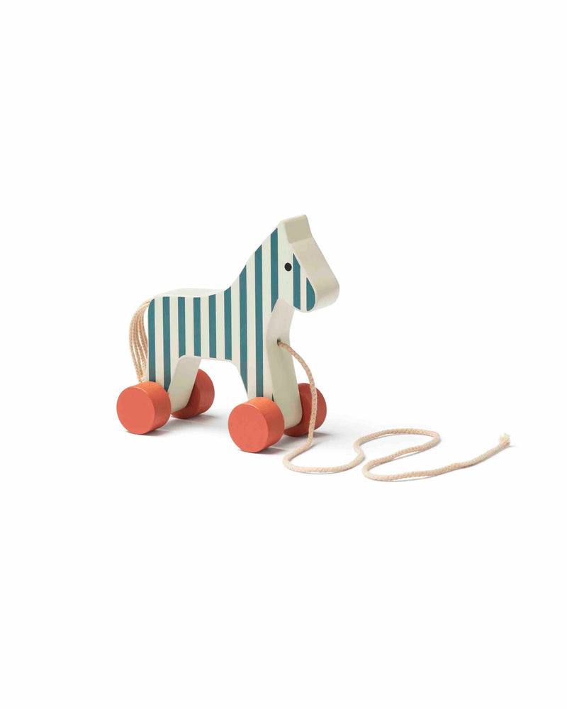 Kids Concept Nachziehtier Pferd Streifen Carl Larsson