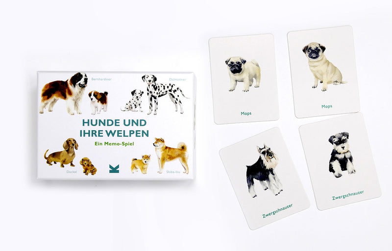 Laurence King Verlag Memory Hunde und ihre Welpen