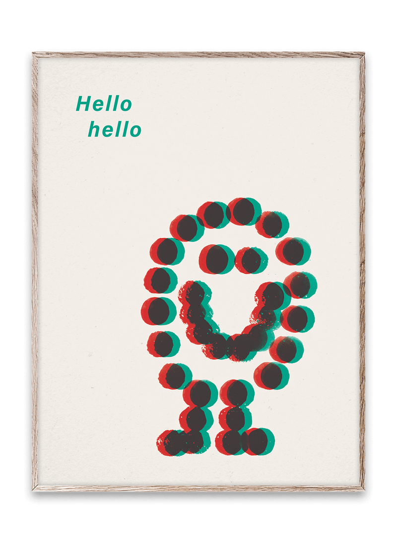 MADO Poster Hello Hello Green